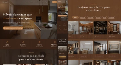 Landing Page Marcenaria