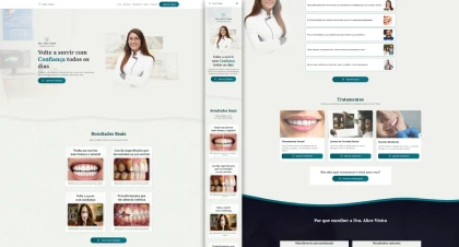 Landing Page Ortodontia